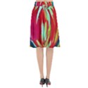 Dscf1458 - fruits geometry Flared Midi Skirt View2