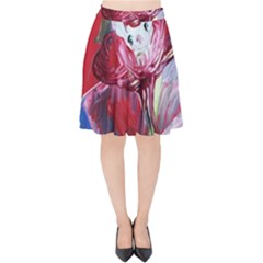 Dscf1741 - Funny Clown Velvet High Waist Skirt by bestdesignintheworld