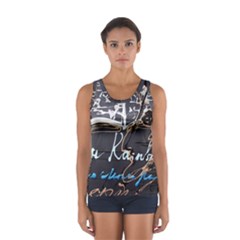 Dscf1638 - Written Poems Sport Tank Top  by bestdesignintheworld