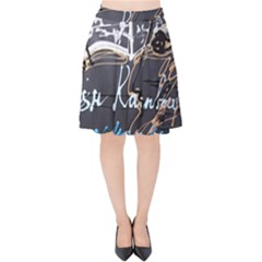 Dscf1638 - Written Poems Velvet High Waist Skirt by bestdesignintheworld