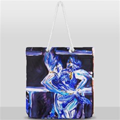 Dscf1939 Ballet Dancers-1 Full Print Rope Handle Tote (large) by bestdesignintheworld