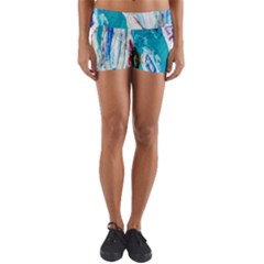 Marine On Balboa Island Yoga Shorts by bestdesignintheworld