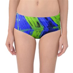Point Of Equilibrium 7 Mid-waist Bikini Bottoms by bestdesignintheworld