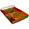 Christmas Design Seamless Pattern Fitted Sheet (California King Size) View2