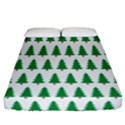 Christmas Background Christmas Tree Fitted Sheet (Queen Size) View1