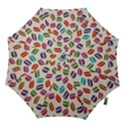 Macaron Macaroon Stylized Macaron Hook Handle Umbrellas (Small) View1