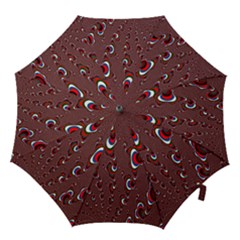Mandelbrot Fractal Mathematics Art Hook Handle Umbrellas (medium) by Sapixe
