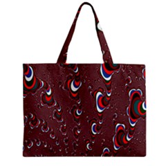 Mandelbrot Fractal Mathematics Art Zipper Mini Tote Bag by Sapixe