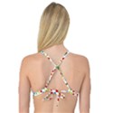Pattern Circle Multi Color Reversible Tri Bikini Top View2