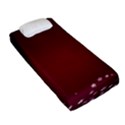 Star Background Christmas Red Fitted Sheet (Single Size) View2