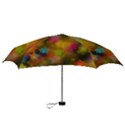 Star Background Texture Pattern Mini Folding Umbrellas View3