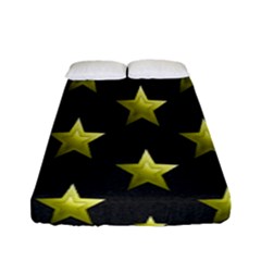 Stars Backgrounds Patterns Shapes Fitted Sheet (full/ Double Size) by Sapixe