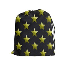 Stars Backgrounds Patterns Shapes Drawstring Pouches (extra Large) by Sapixe