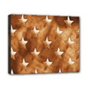 Stars Brown Background Shiny Canvas 10  x 8  View1