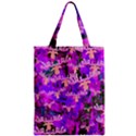 Watercolour Paint Dripping Ink Zipper Classic Tote Bag View1