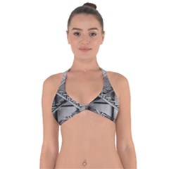 Architecture Stairs Steel Abstract Halter Neck Bikini Top by Sapixe