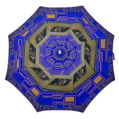 Processor Cpu Board Circuits Straight Umbrellas by Sapixe