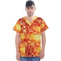 Board Conductors Circuits Men s V-Neck Scrub Top View1
