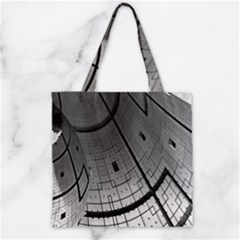 Graphic Design Background Zipper Grocery Tote Bag by Sapixe