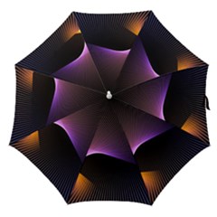 Star Graphic Rays Movement Pattern Straight Umbrellas by Sapixe
