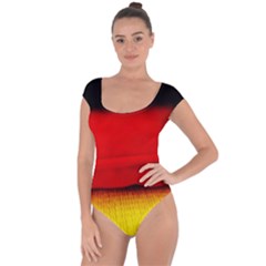 Colors And Fabrics 7 Short Sleeve Leotard  by bestdesignintheworld