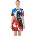 Mixed Feelings 4 Sixties Short Sleeve Mini Dress View1