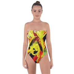 Fish And Bread1/1 Tie Back One Piece Swimsuit by bestdesignintheworld