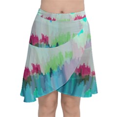 Abstract Background Chiffon Wrap by Modern2018