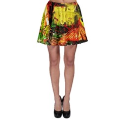 St Barbara Resort Skater Skirt by bestdesignintheworld