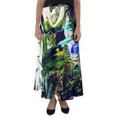 Bow Of Scorpio Before A Butterfly 8 Flared Maxi Skirt by bestdesignintheworld