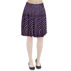 Abtract Colorful Spheres Pleated Skirt by Modern2018
