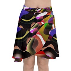 Abstract Full Colour Background Chiffon Wrap by Modern2018