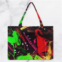 Spooky Attick 8 Zipper Medium Tote Bag by bestdesignintheworld