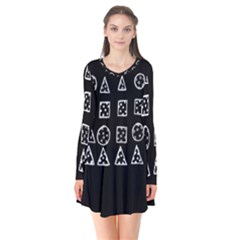 Drawing  Flare Dress by ValentinaDesign