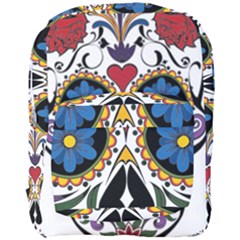 Cranium Sugar Skull Full Print Backpack by StarvingArtisan