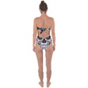 Cranium Sugar Skull Tie Back One Piece Swimsuit View2