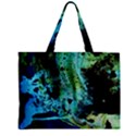Blue Options 6 Zipper Mini Tote Bag View2