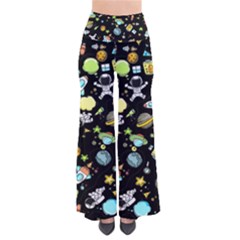 Space Pattern So Vintage Palazzo Pants by Valentinaart
