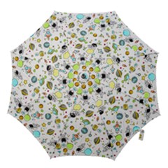 Space Pattern Hook Handle Umbrellas (large) by Valentinaart