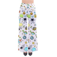 Space Pattern So Vintage Palazzo Pants by Valentinaart
