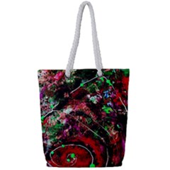 Bloody Coffee 6 Full Print Rope Handle Tote (small) by bestdesignintheworld