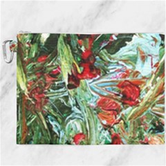 Eden Garden 10 Canvas Cosmetic Bag (xxxl) by bestdesignintheworld