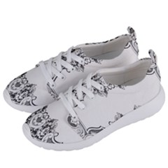Vintage Ornamental Decorative Women s Lightweight Sports Shoes by Simbadda