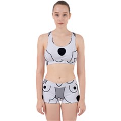 Animal Cartoon Colour Dog Work It Out Gym Set by Nexatart