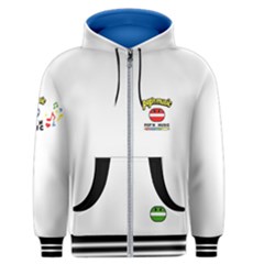 Pop n Music Men s Zipper Hoodie by concon