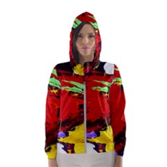 Balboa   Island On A Sand 19 Hooded Windbreaker (women) by bestdesignintheworld