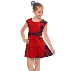 Balboa   Island On A Sand 19 Kids Cap Sleeve Dress by bestdesignintheworld