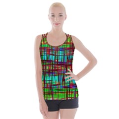 Scratched Texture                                    Criss Cross Back Tank Top by LalyLauraFLM