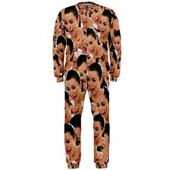 Crying Kim Kardashian Onepiece Jumpsuit (men)  by Valentinaart