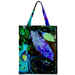 Lilac And Lillies 1 Zipper Classic Tote Bag